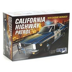 MPC 1978 Dodge Monaco CHP 경찰차 2T 125 스케일 모델 키트, One Color_One Size, One Color_One Size, One Color