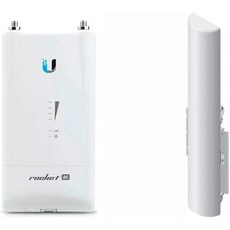 Ubiquiti Rocket 5ac Lite R5AC-Lite 5GHz AirMAX BaseStation PRECONFIGURED AM-5G17-90 섹터 안테나 17dBi 90deg 설치 준비, 단일옵션