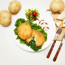 푸드트리 쏘이마루 콩고기 비건푸드 23종 패티 스테이크 비건엠 너겟 등 냉동및실온보관, SS006쏘이감자치즈까스300g