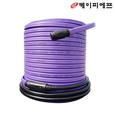 PTC카본히팅케이블 6.6㎡습식시공방열판신축바닥