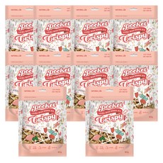 네츄럴랩 포켓크리스피 크런치, 혼합맛(치킨/개다래나무), 80g, 10개