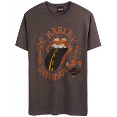 Harley-Davidson Men s Rolling Stones Highway Short Sleeve Crew-Neck Tee (XL)