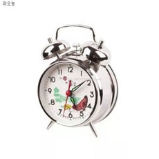 라오농 자명종 기계 알람시계 금속 올드식 태엽식 수동 테엽을감는 창의적 빈티지 알림시계 택배