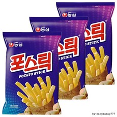 농심 포스틱 84g x 10개 고소함 짭잘 신선한감자튀김, 단품, 단품