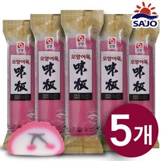 사조 오양 찐어묵 진달래 160g우동/라면/어묵탕/고명, 160g, 5개