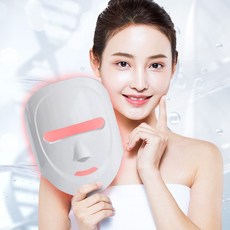 [납품취소 미개봉] 와이브 에코페이스 피부관리기 LED마스크, 화이트