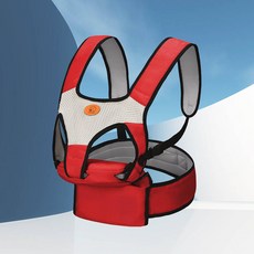 아기 캐리어 허리 스툴 캥거루 어깨 배넷저고리 슬링 인체공학적 배낭 힙시트 랩 3-3, 빨간