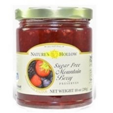 Nature's Hollow Mountain Berry Sugar Free 10-Ounce (Pac Nature's Hollow Mountain 베리 무설탕 10온스(12팩, 12개, 283g