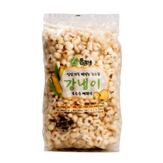 총각네 옥수수 뻥튀기 강냉이 아이들 어른 비건 간식 거리 종류 살안찌는 임산부 대용량 주전부리 과자 스낵 깡냉이 250g, 1봉