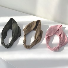VANANA2 와이드밴드 데일리 컬러풀 밴딩 헤어밴드