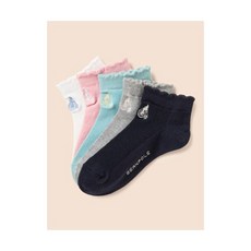 빈폴 BEANPOLE KIDS 여아 베이직 여름 양말 5족 SET 라이트 핑크 BI53KTG01Y 188457