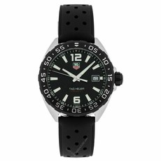 291527 / TAG HEUER Formula-1 Black Dial Rubber Band Men's Watch WAZ1110.FT8023