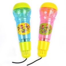 2500아이돌LED에코마이크 응원 노래자랑 공연 완구, 1개