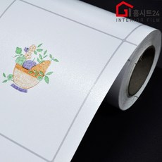 꽃바구니시트지