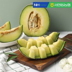 [미식한가] 믿고먹는 서안동농협 고당도 머스크 메론 케이멜론, 머스크 메론 케이멜론 4입 (8kg내외)