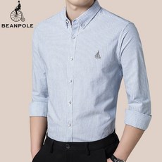 빈폴 남성 와이셔츠 정장 셔츠 줄무늬 긴팔 셔츠 빅사이즈 (3Color)