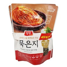 양반 동원 묵은지 400g X 2개 (무료배송), 상세 설명 참조