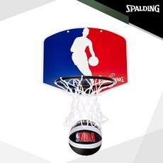 스팔딩 NBA 제리 웨스트 미니 백보드(농구대) 공포함