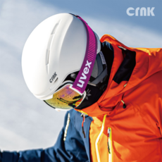 크랭크 CRNK 스카디 SKADI 스키 스노우보드 헬멧 270g, 오리지널_화이트