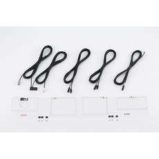 덴소 텐 ECLIPSE DTVF08 필름 레스 안테나 키트 4 × 4 디지털 TV / GPS 일체형, 단일상품