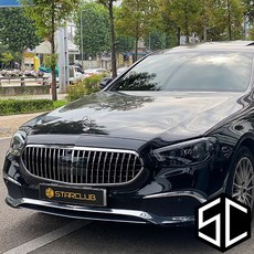 스타클럽 벤츠 E클래스 마이바흐 세로그릴 W213 페이스리프트 익스클루시브 E220d E250 (21년식~24년식), 크롬, 대전장착점(공임비 10만 현장지불)