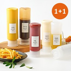 와이제이 거꾸로 소스통 1+1, 4개, 350ml