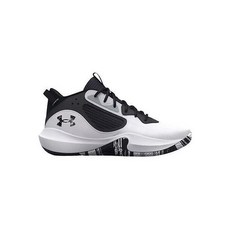 Under Armour 언더아머 성인 UA 락다운 6 농구화 - 화이트/그레이 302561