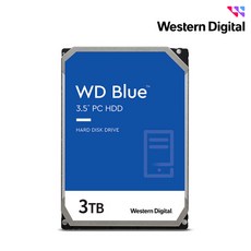WD BLUE HDD 3.5 하드디스크 3TB CMR (WD30EZAX), WD30EZAX