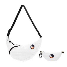 티켓투더문 브랜드마크 [공식수입정품] 슬링백 화이트 365083, TMSLB0101
