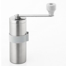 밀루 스테인리스 커피그라인더, 1개, 화이트, 120ml