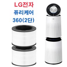[수엔비-무료배송] AS281DAS LG전자 퓨리케어 360 (2단) 공기청정기 필터(2개세트구성), FML-PC01