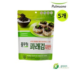 풀무원 파래김자반 65g, 5개