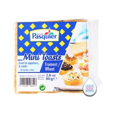 Pasquier 파스키에 미니토스트 80g (프랑스), 1개