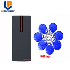 Wiegand 26 액세스 제어 장치 야외 IP68 RFID 리더 ID IC 태그 사용 가능, ID reader 10 ID tags, 1개