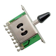 shangren Strat Tele 용 일렉트릭 기타 3 웨이 토글 스위치 픽업 스위치, 설명, 금속, 블랙, 1개