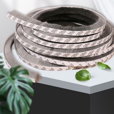 창문바람막이 창틀 문틈 우풍차단 방충망 모헤어 창문틈새막이 창문바람막이 샷시모헤어 문틈막이, 화이트