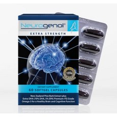 ENZOHEALTH 엔조헬스 뉴로제놀 플러스 EPA DHA 60정 2팩, 2개