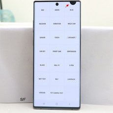 삼성 호환 호환-갤럭시 노트 10 플러스 N975 N975F 용 오리지널 6.8 인치 amoled N9750 LCD 프레임 모형 터치 스크린 디지타이저, [14] Silver Frame A115