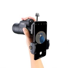 망원경 SVBONY SV45 Monoculars 10x50 줌 HD 고출력 프리즘 방수 조류 관찰 용 별 스코프 여행 Stargzing, 2) with adapter