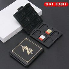 fnc 스위치 카드 신제품 닌텐도 스위치/OLED 게임용 NS 게임 카드 보호 커버 스, 01 Black Z