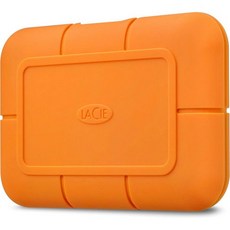 LaCie Rugged SSD Pro 1TB 솔리드 스테이트 드라이브 — USBC Thunderbolt 3 낙하 충격 먼지 방수 Mac 및 PC 컴퓨터 데스크톱 노트북용 1 M, 1개