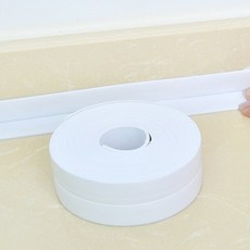 변기테두리테이프 씽크대 만능 화장실 방수테이프, 화이트