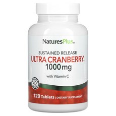 NaturesPlus Ultra Cranberry 1000mg 120정, 1개