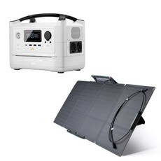 에코플로우 리버맥스 플러스 + 160W 태양광패널 캠핑