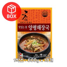 성일식품 양평해장국 600g 1박스(18개), 1개