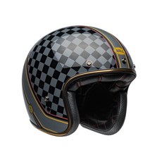 벨 클래식 오토바이 헬멧 커스텀500 RSD 레커스 블랙골드, XL