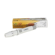 국산 LANZO 란조 채혈기/사혈기 장전식 5단계 깊이조절 당뇨검사 혈당체크, 1개