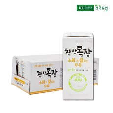 건국유업 착한목장 소화가잘되는 우유, 190ml, 24개