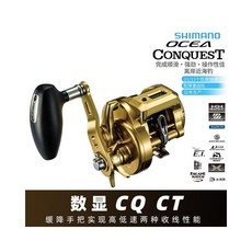 피치샵 낚시 릴 SHIMANO Shimano OCEA CONQUEST CT 18 닛산 드럼 휠 디지털 디스플레이 철판 슬로우 로커_50358, Single Type, G 8000PG