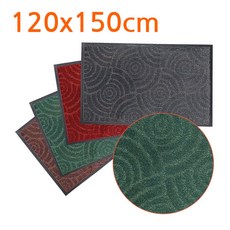 120X150 엘리베이터 앞 바닥 카펫 발매트 우천매트 바닥매트 매장매트, 120X150 그레이, 1개